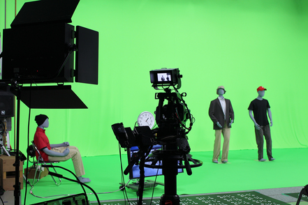 文教大学 映像制作スタジオがキャンパス内にあり、制作実習や研究に利用されています。