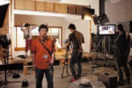 立命館大学 面積約230平方ｍの撮影スタジオには大規模なセットが設置可能