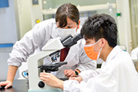 南九州大学 DNA抽出機を使用するなど、遺伝子レベルの研究も盛んに行われている