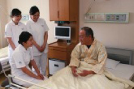 千葉科学大学 地域住民のニーズに即したサービスについて理解するため、地元の保健医療機関を中心に実習を行います