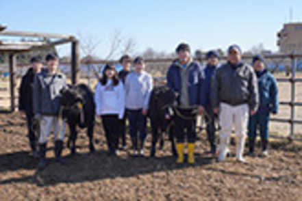 茨城大学 最近の自慢は農場の黒毛和牛。県内の競りで１位を獲得した実績も。