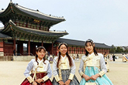 福岡女学院大学 【現代文化学科】アジア圏・欧米の文化を学ぶため、実際に韓国やハワイへ赴き、異文化理解や地域研究を行う