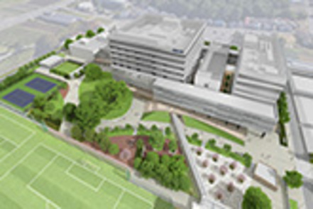東洋大学 2024年度、朝霞キャンパスに移転。（C）株式会社石本建築事務所