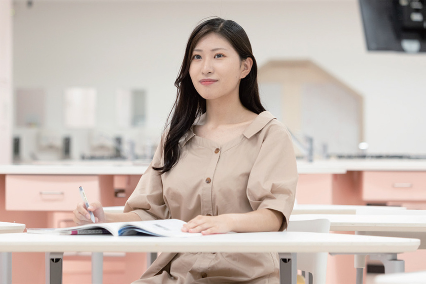 郡山女子大学短期大学部／在校生のキャンパスライフレポート(健康栄養