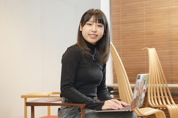WEBデザイナー・クリエイターとして働く田村　真琴さん