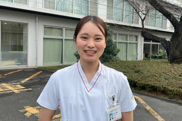 看護師として働く笹　美咲さん