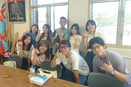 明海大学 ホスピタリティの本場ハワイで研修。ハワイ大学をはじめ、海外の様々な大学との交流が盛んです。