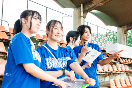 産業能率大学 プロ野球チーム公式戦の観客動員イベントを企画・運営する「スポーツ・プロモーション」