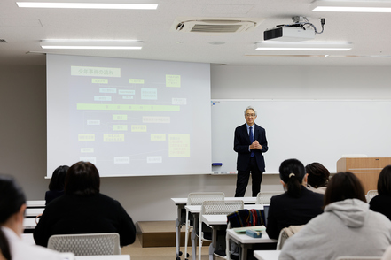 国際医療福祉大学 心理学科講義の様子