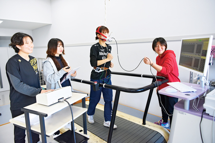 久留米大学 スポーツ医科学科/運動生理学実習