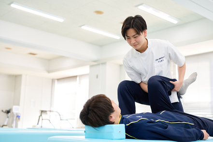 大阪人間科学大学 理学療法学科/「スポーツ選手の支援」に強い理学療法士を目指せる
