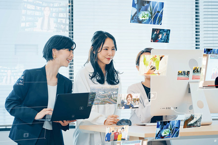 神戸松蔭大学 人文社会学科※/メディア社会専攻では、メディア社会について社会学を中心に多角的に学び、新たなメディア社会の構想を図ります