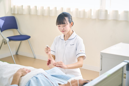 群馬医療福祉大学 実践的な学内演習