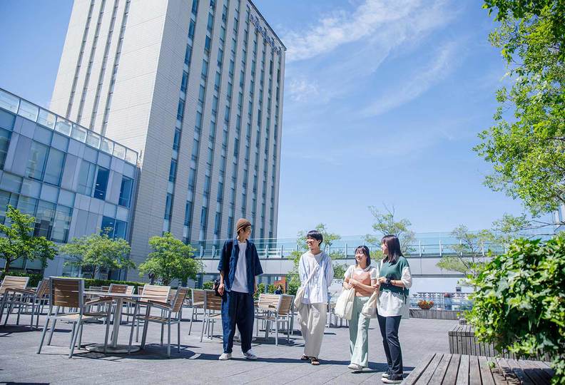 流通経済大学の風景