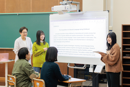 宮城学院女子大学 【児童教育専攻】実践力を高め、未来を担う子どもたちを導く教員を目指す