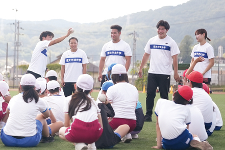 IPU・環太平洋大学 地域スポーツや学校現場での体育イベントの計画・運営などサービスラーニングを通して実践力や課題解決力を養う