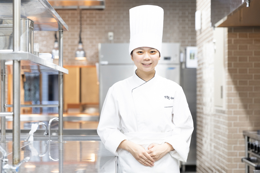 名古屋辻学園調理専門学校の学生