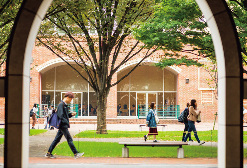学習院大学の風景