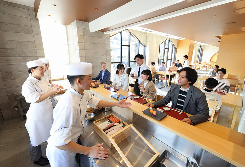 京都調理師専門学校の風景