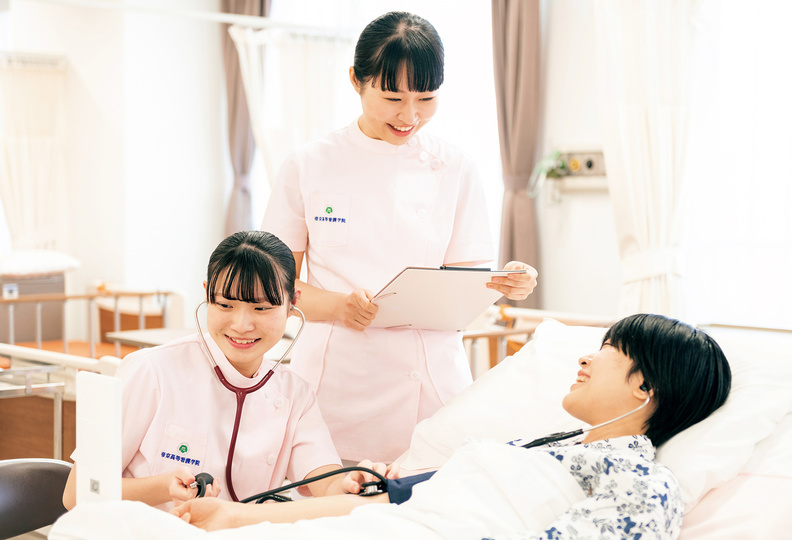 帝京高等看護学院の風景