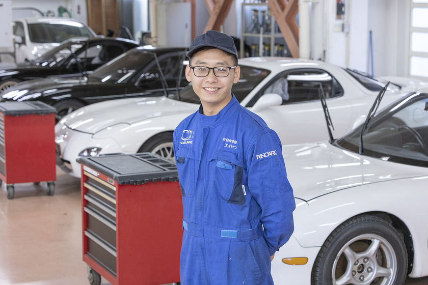 専門学校　東京工科自動車大学校の学生