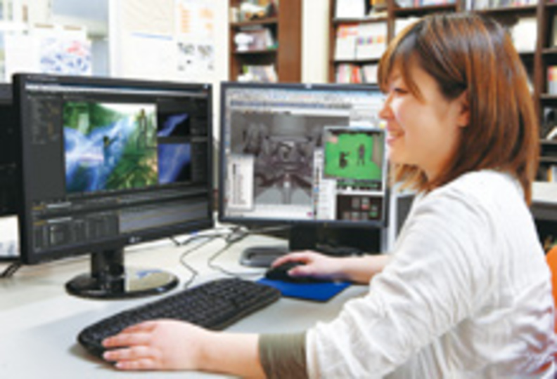 日本電子専門学校の風景