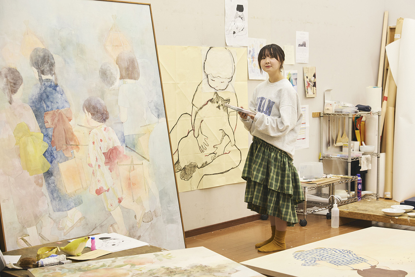 嵯峨美術大学の学生