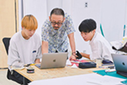 嵯峨美術大学 ▲入学定員180名で、学生一人ひとりの個性を大切にした少人数教育を実施。