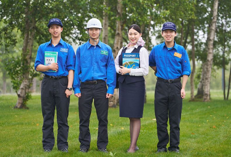 日本航空大学校・北海道校 新千歳空港キャンパスの風景