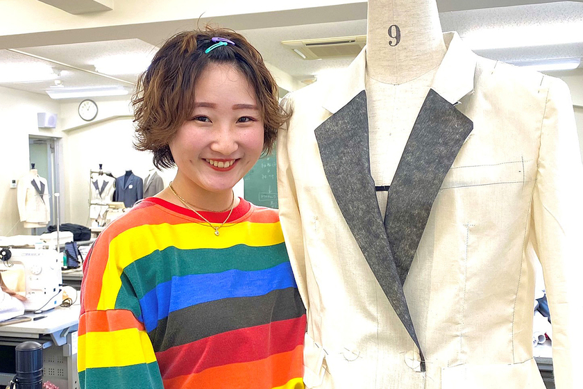 専門学校　武蔵野ファッションカレッジの学生