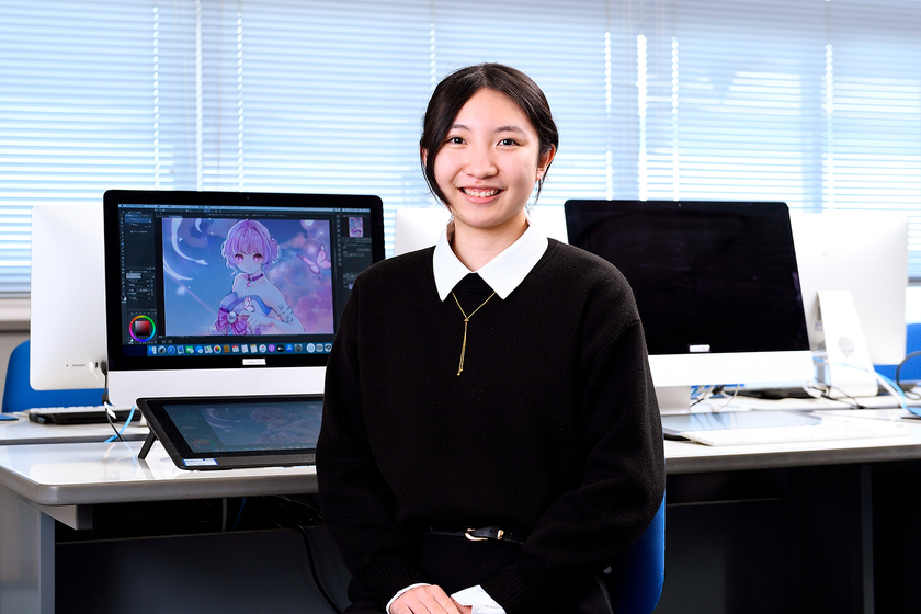 あいち造形デザイン専門学校の学生