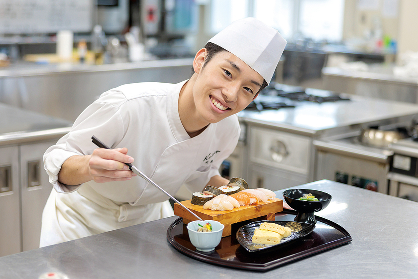 札幌調理製菓専門学校の学生