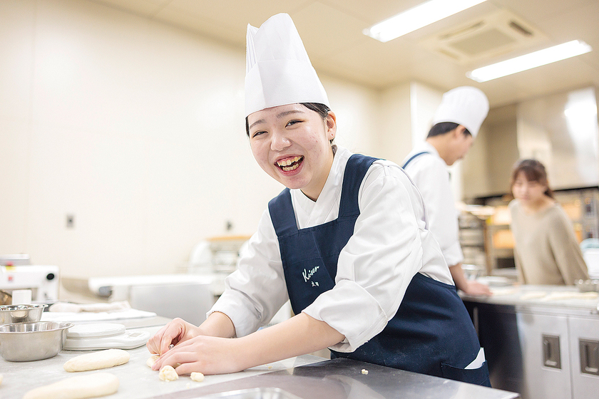 札幌調理製菓専門学校の学生