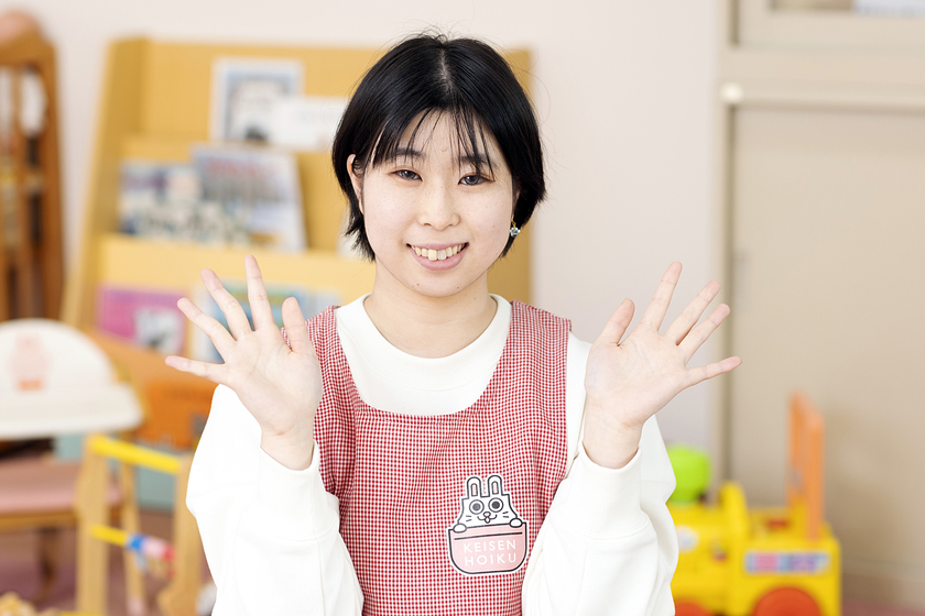 札幌ほいく専門学校の学生