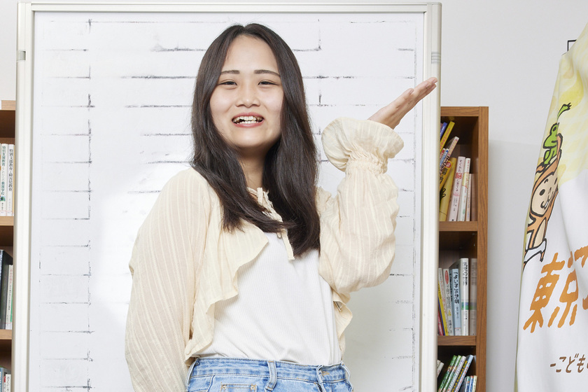 東京こども専門学校の学生
