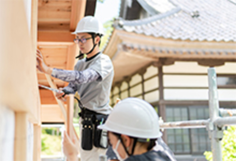 伝統文化と環境福祉の専門学校の風景