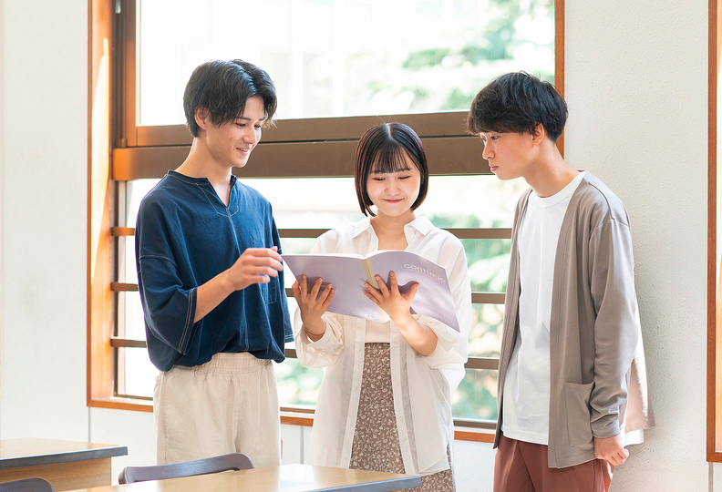 大原ビジネス公務員専門学校長野校の風景