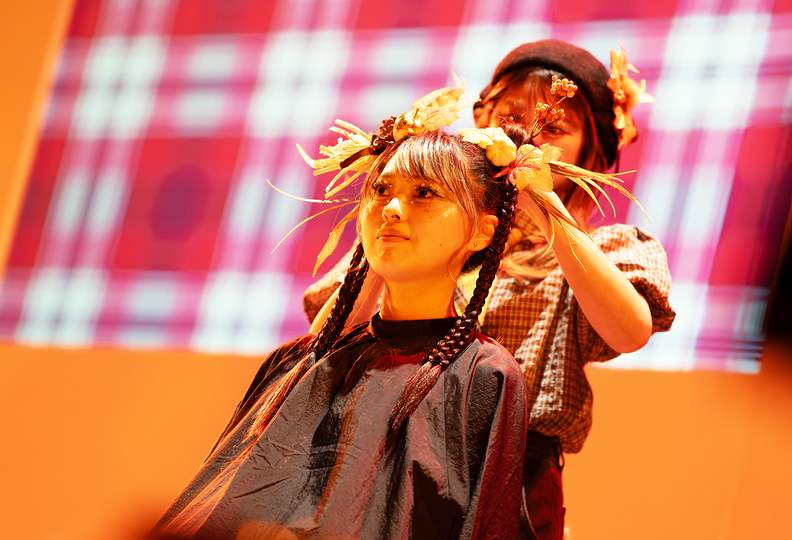 広島県理容美容専門学校の風景