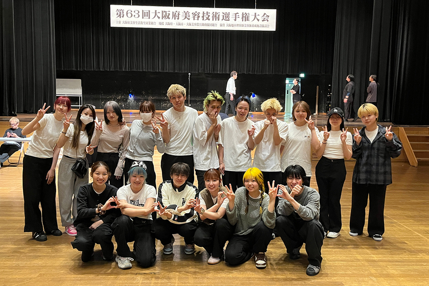 関西美容専門学校／在校生のキャンパスライフレポート(美容学科