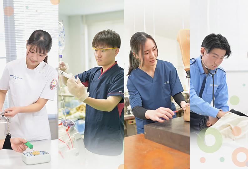 熊本総合医療リハビリテーション学院の風景