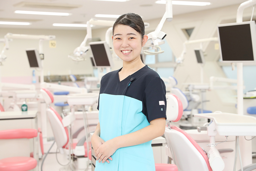 ナゴノ福祉歯科医療専門学校の学生