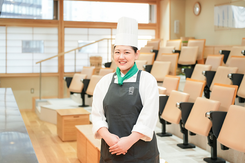 新宿調理師専門学校の学生