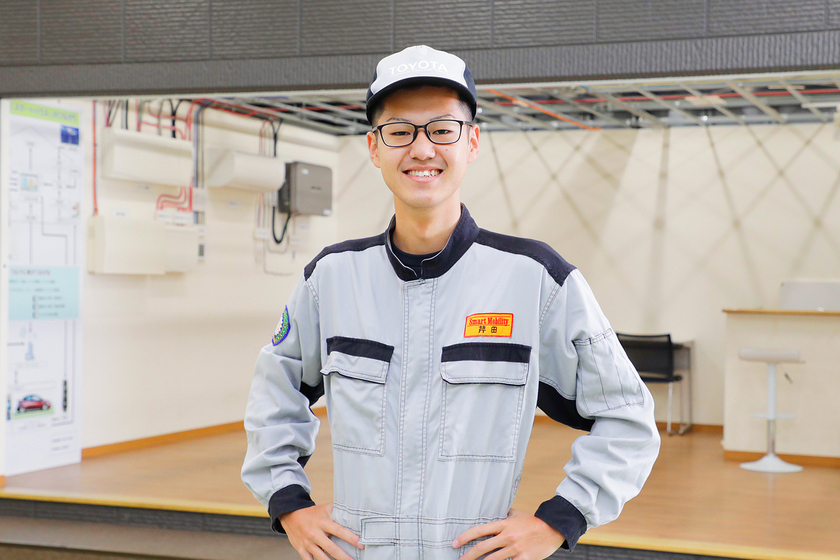 トヨタ東京自動車大学校の学生