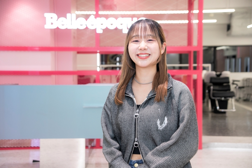 札幌ベルエポック美容専門学校の学生