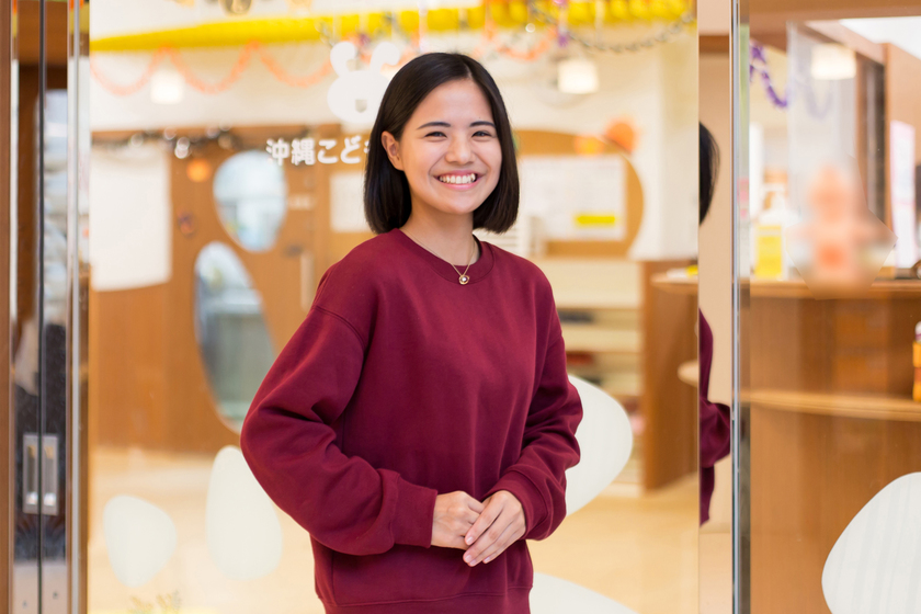 沖縄こども専門学校の学生