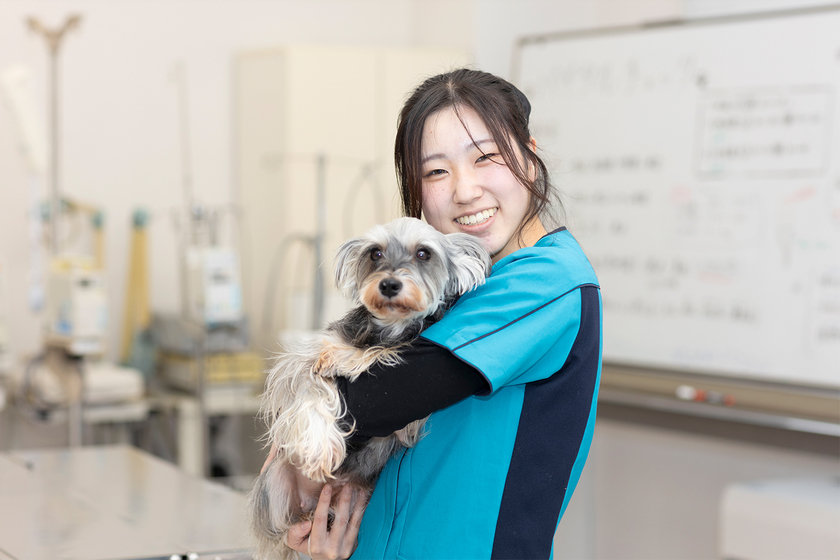 北海道エコ・動物自然専門学校の学生