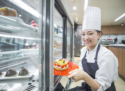 札幌ベルエポック製菓調理専門学校の特長１