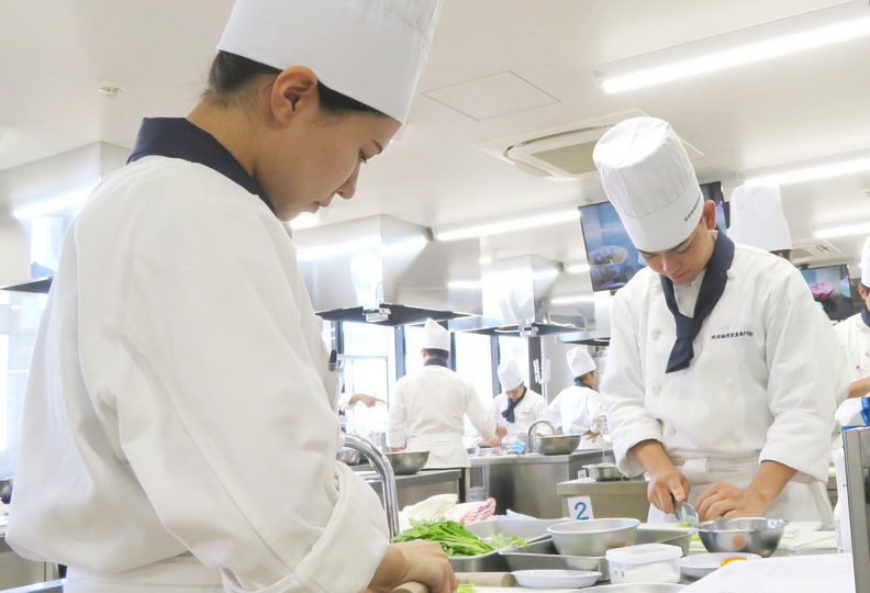 琉球調理製菓専門学校の風景