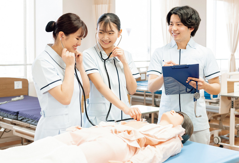 帝京山梨看護専門学校の風景