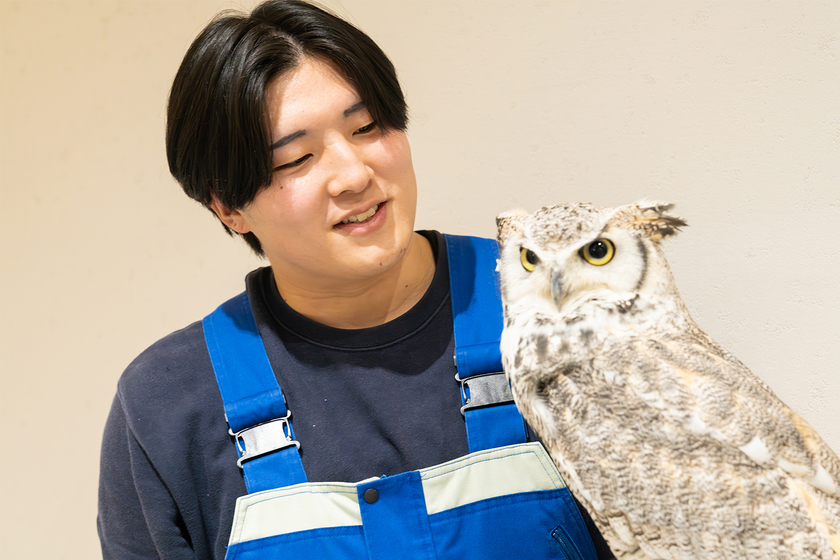 仙台ＥＣＯ動物海洋専門学校の学生